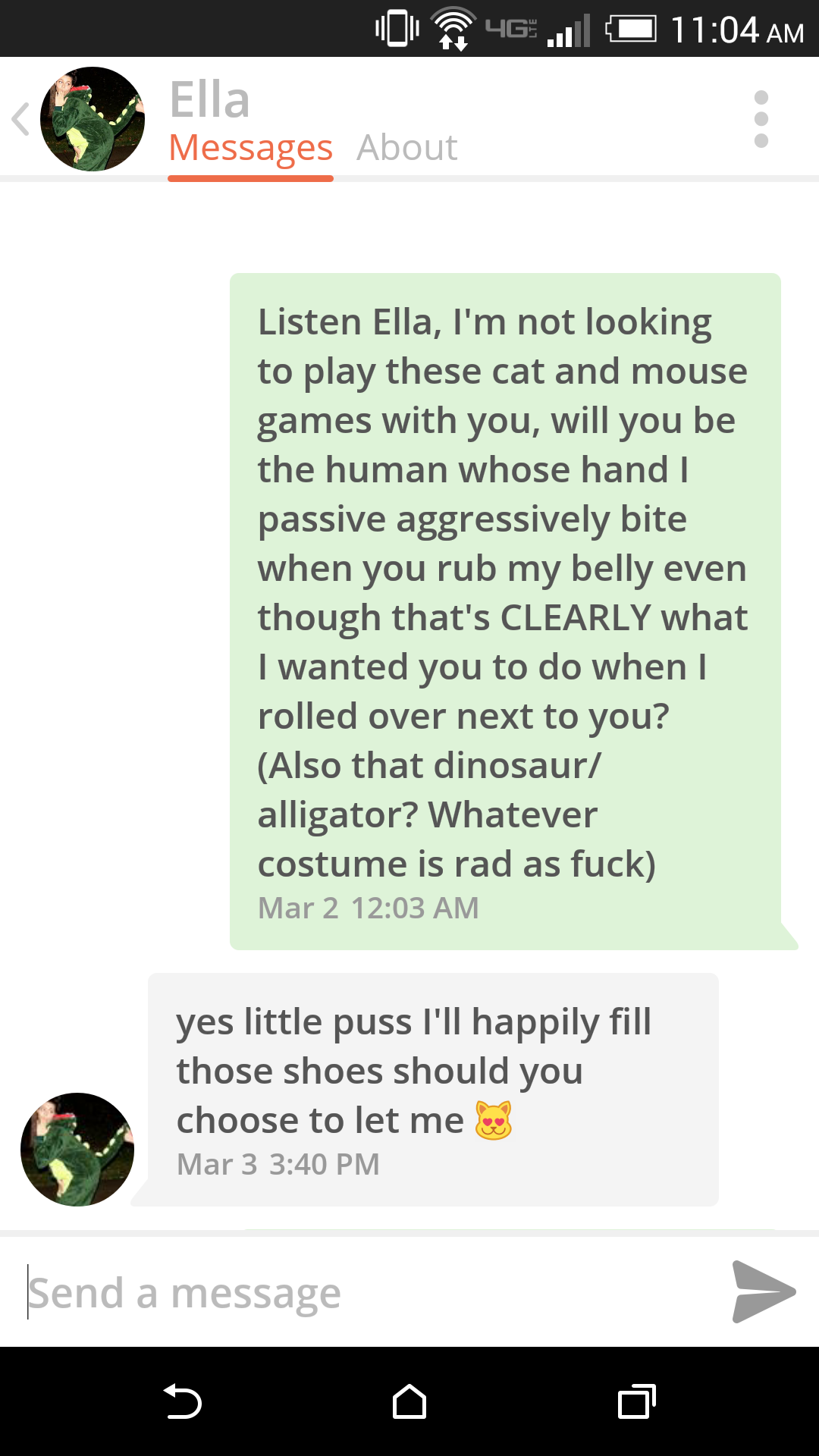Apologise, but, tinder on pussy Are not tinder on pussy you were